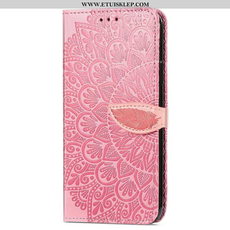 Etui Folio do iPhone 13 Mini Plemienne Liście